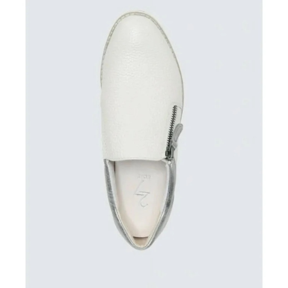 NWOT 27 Edit Naturalizer Womens Satin Pearl Devlyn Zip Up Loafers Size 8M - Picture 3 of 7
